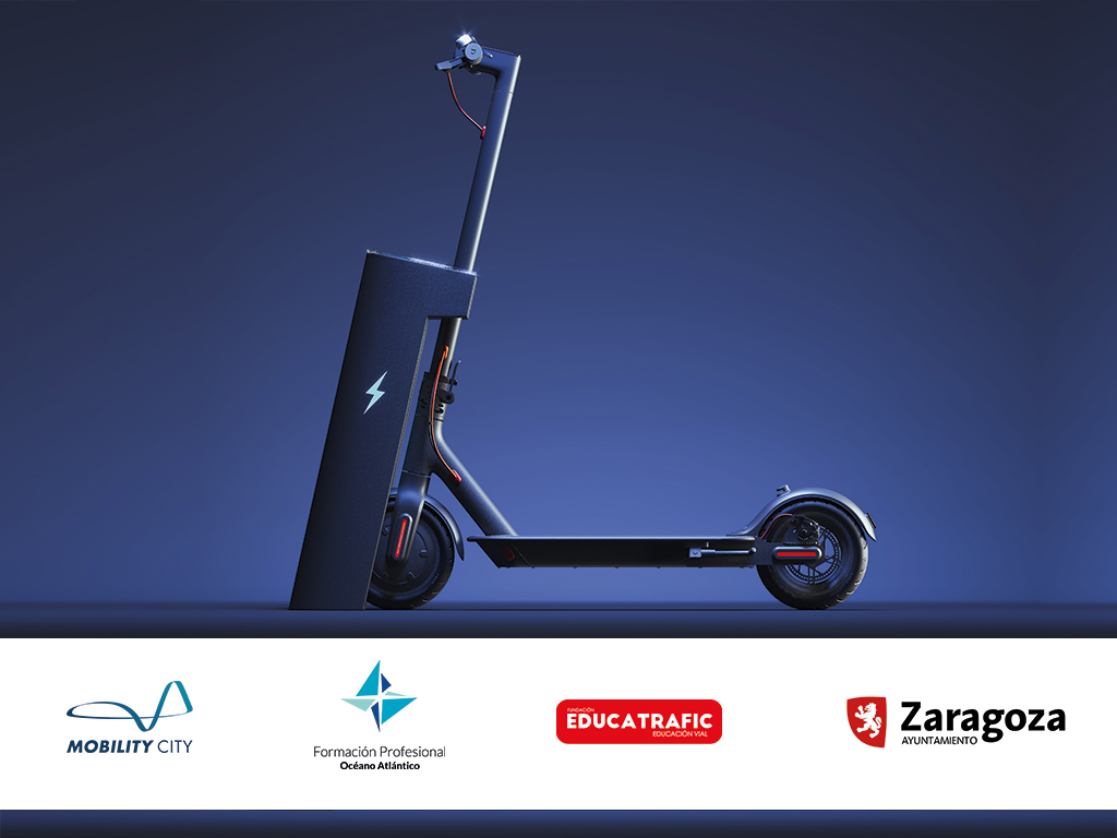 Imagen de Fundación Ibercaja, Educatrafic y Ayuntamiento de Zaragoza promueven una jornada de educación vial sobre vehículos de movilidad personal