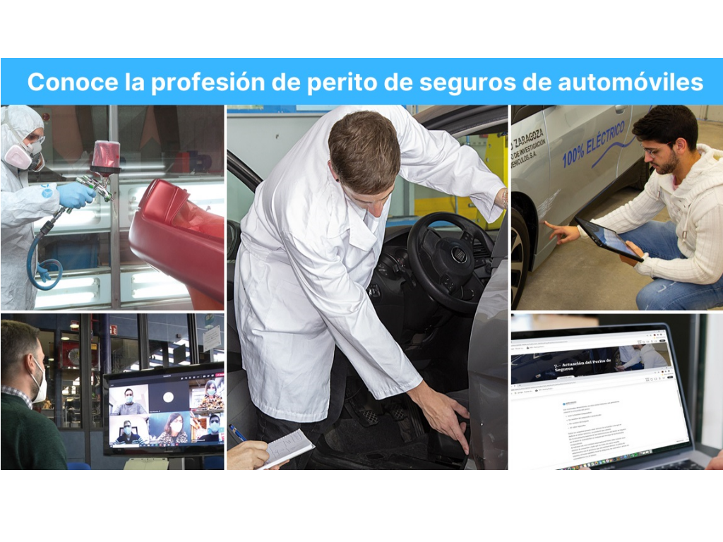 Imagen de Webinar organizado por Centro Zaragoza: “Conoce la profesión de perito de seguros de automóviles”