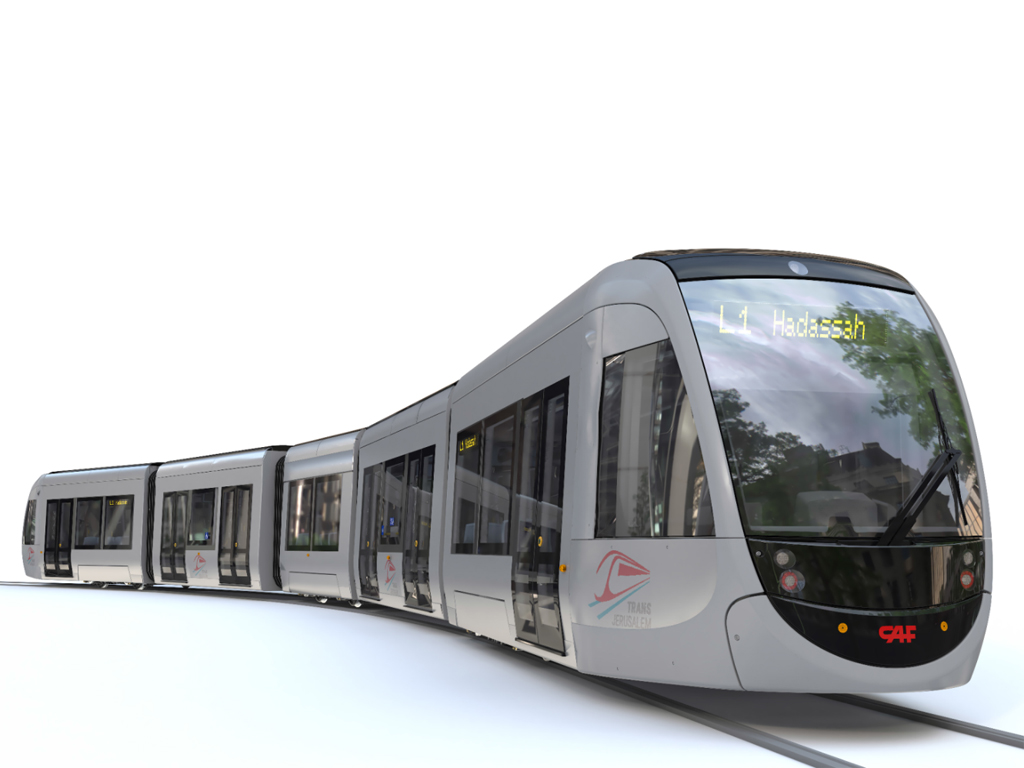 Imagen de El Grupo CAF se adjudica un proyecto del tranvía para Jerusalén