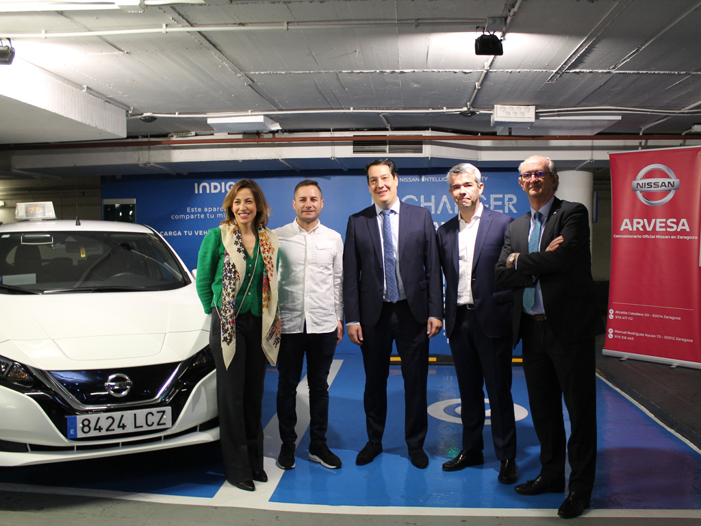 Imagen de Nissan entrega en Zaragoza su vehículo eléctrico número 7.000 