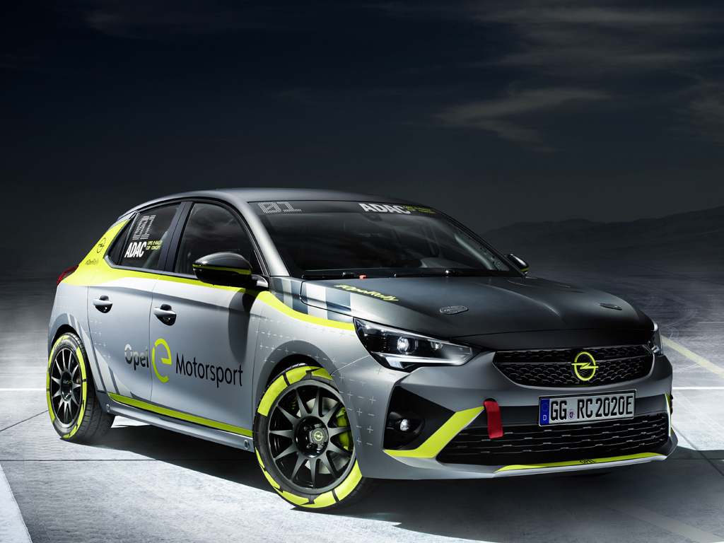 Imagen de Opel fabrica el primer coche eléctrico de rallies