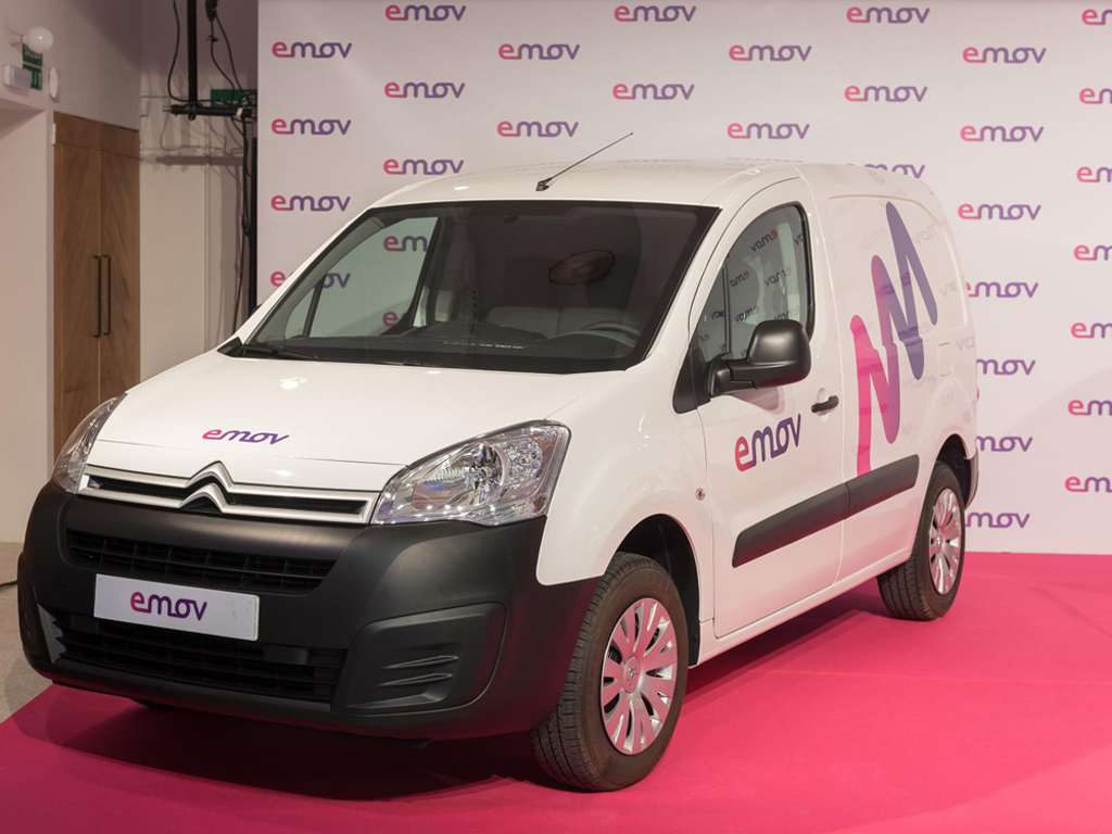 Imagen de Groupe PSA lanza el servicio de carsharing Emov también para vehículos comerciales 100% eléctricos