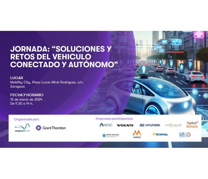 Jornada: Soluciones y retos del vehículo conectado y autónomo