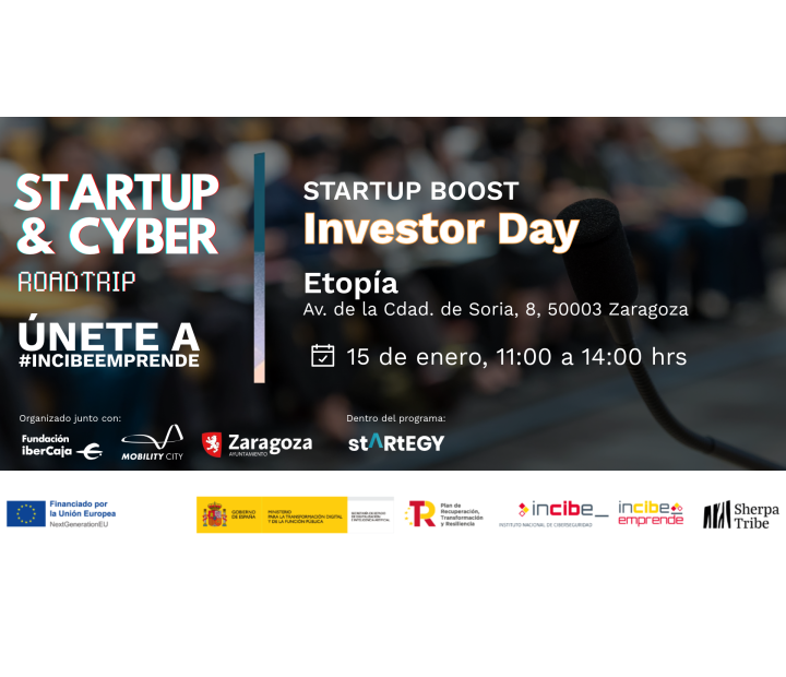 Investor Day - Startup Boost Zaragoza