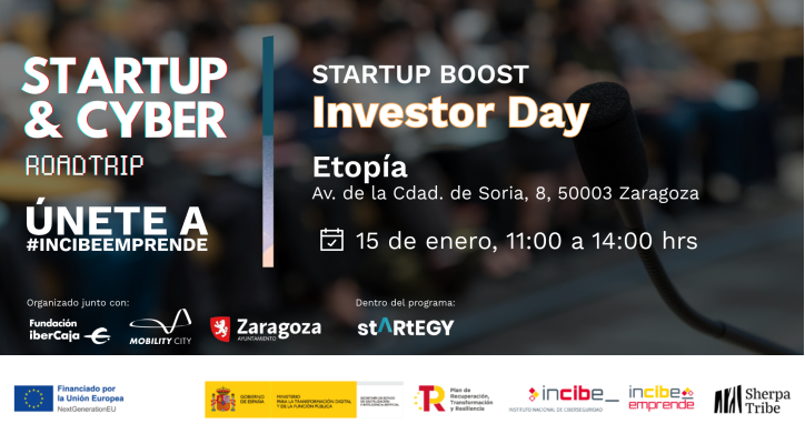 Investor Day - Startup Boost Zaragoza