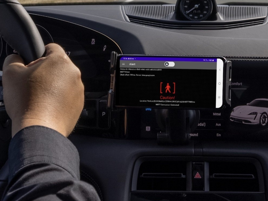 Here, Vodafone y Porsche se asocian para desarrollar un sistema de alerta en tiempo real