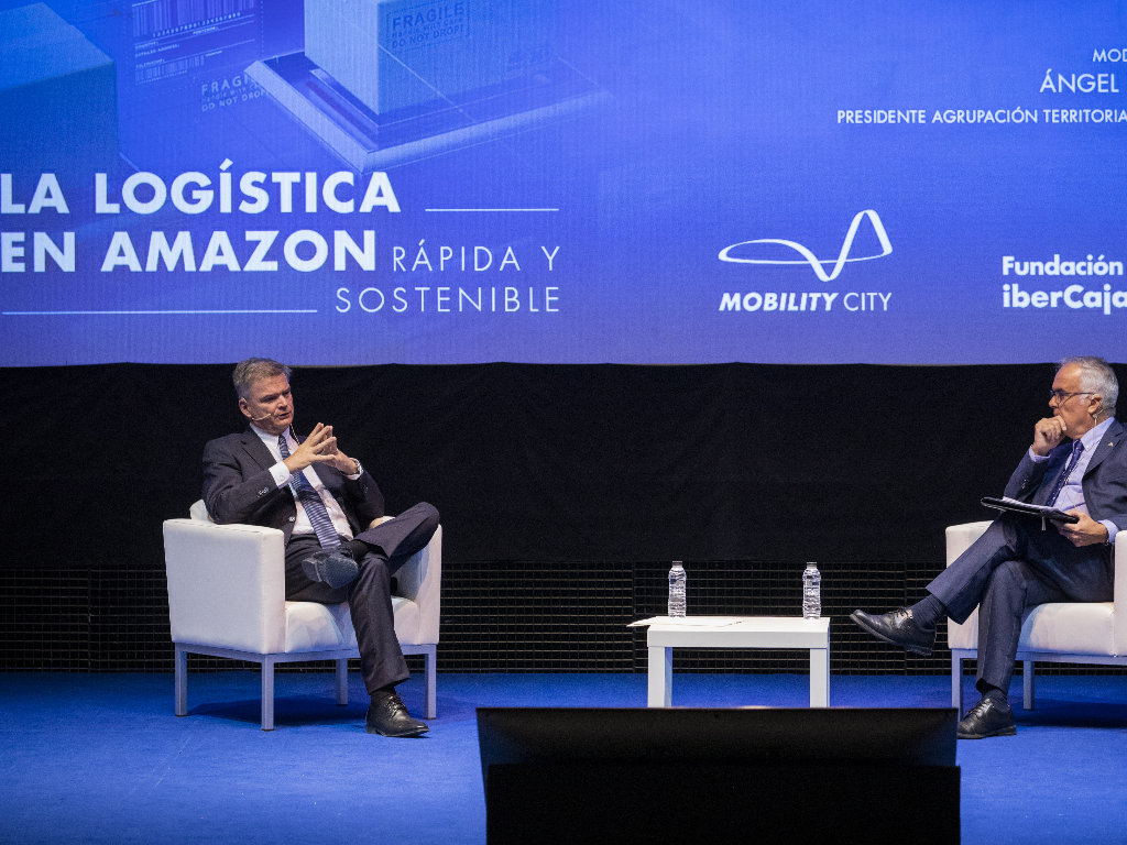 Amazon desvela las claves de su logística rápida y sostenible en una jornada organizada por Fundación Ibercaja
