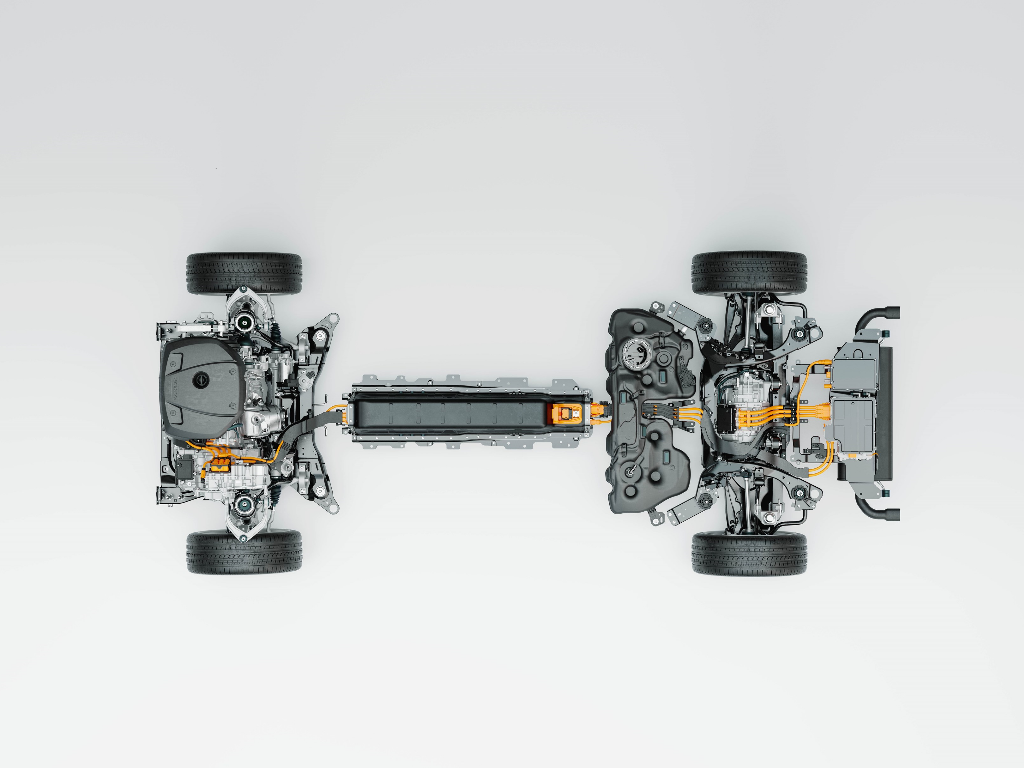 El nuevo motor híbrido enchufable de Volvo cars aumenta el kilometraje