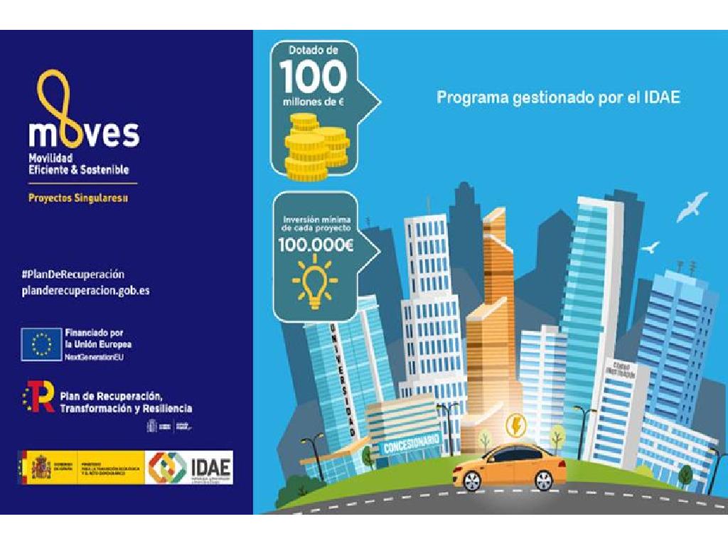 El Gobierno abre la convocatoria de MOVES Singulares II, que repartirá 100 millones