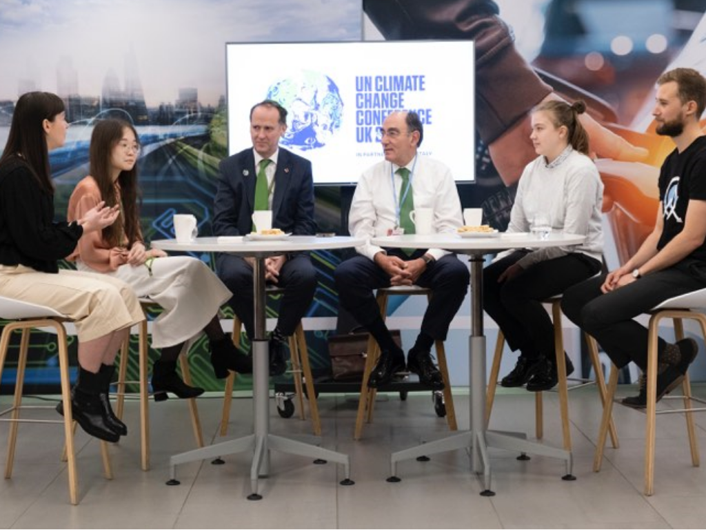 El presidente de Iberdrola, Ignacio Galán, urge en la COP 26 a pasar de las promesas a la acción