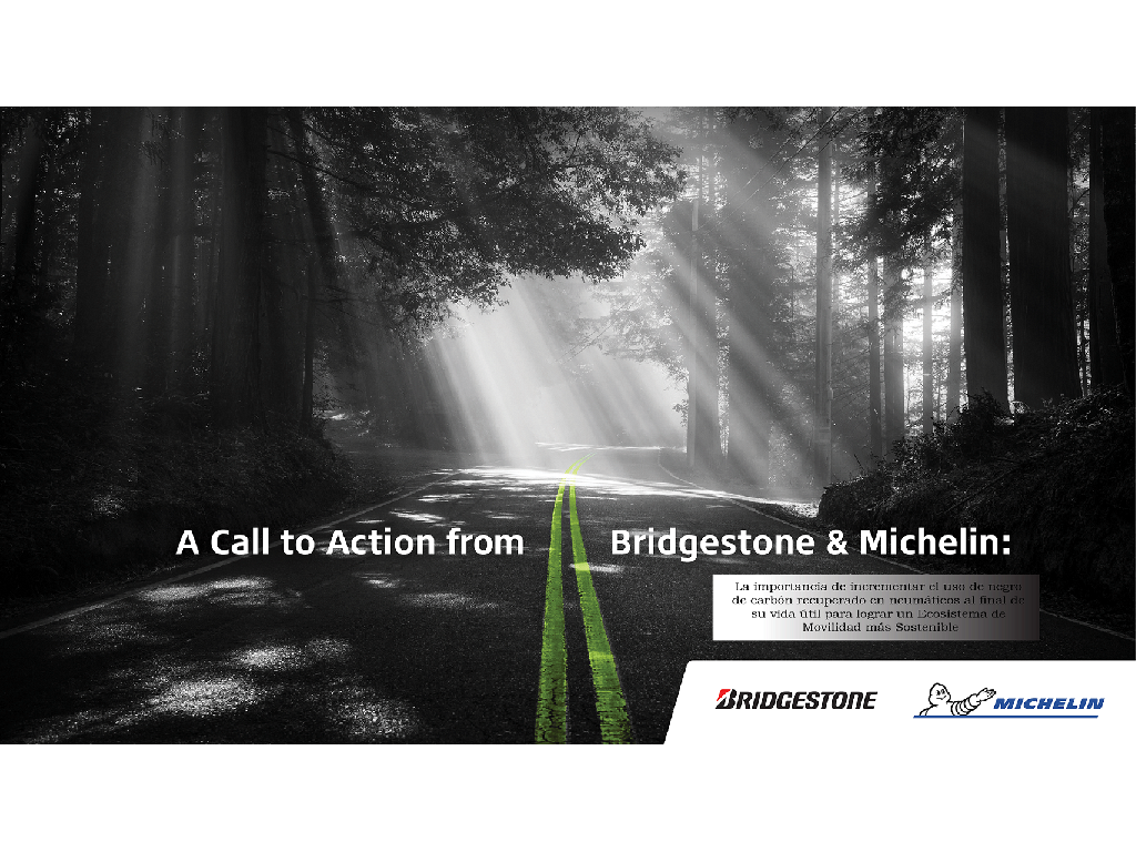 Bridgestone y Michelin se unen para dialogar acerca del papel del negro de carbón recuperado
