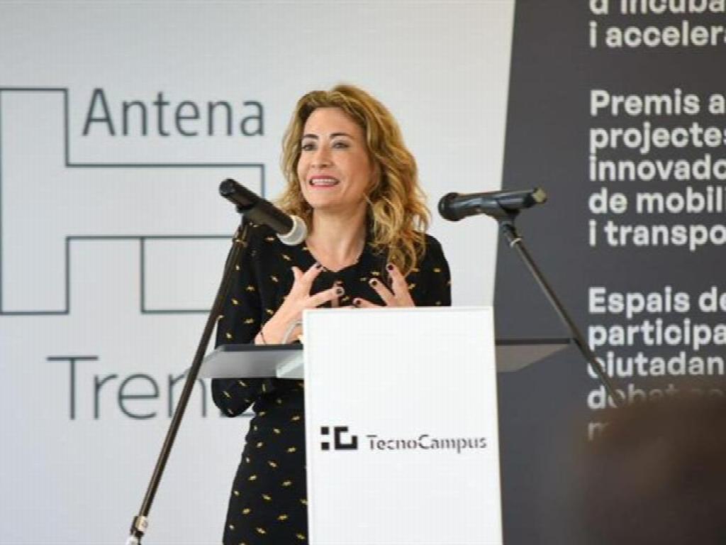 Raquel Sánchez presenta la creación de la primera antena de TrenLab, la aceleradora de Renfe