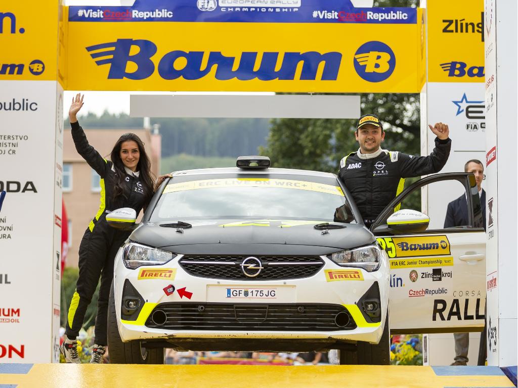 El ADAC Opel Rally Junior Team se proclama campeón de Europa
