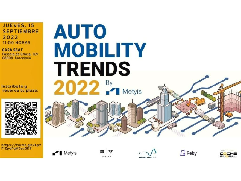 Mobility City ha estado presente en la presentación del Auto Mobility Trends By Metyis