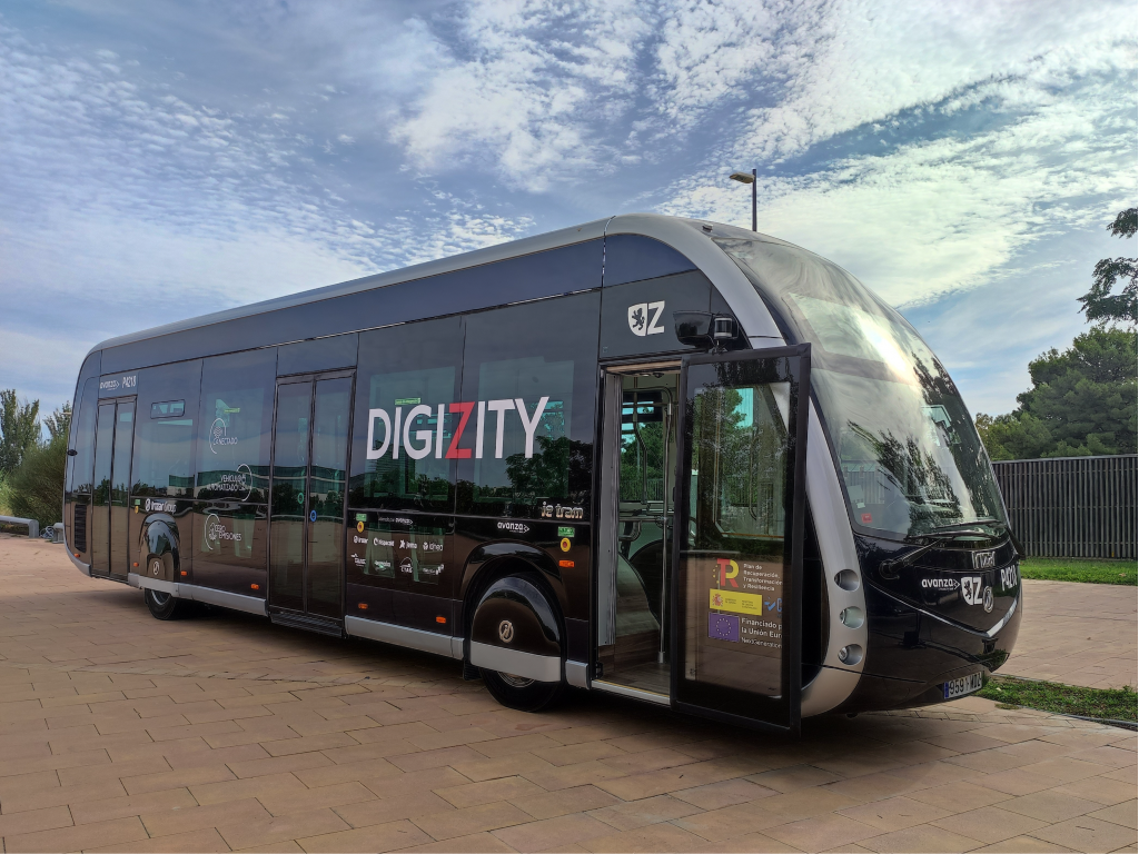 Digizity supera con nota su fase de pruebas con pasajeros en Zaragoza