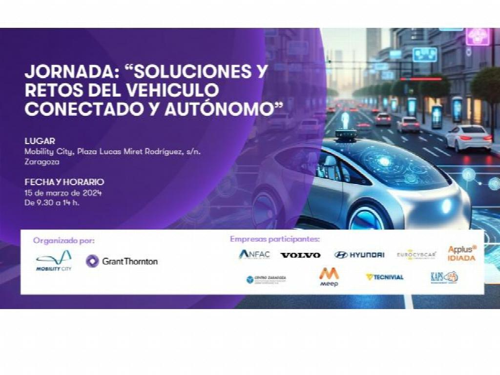  Mobility City celebra junto Grant Thornton la jornada "Soluciones y Retos del Vehículo Conectado y Autónomo"