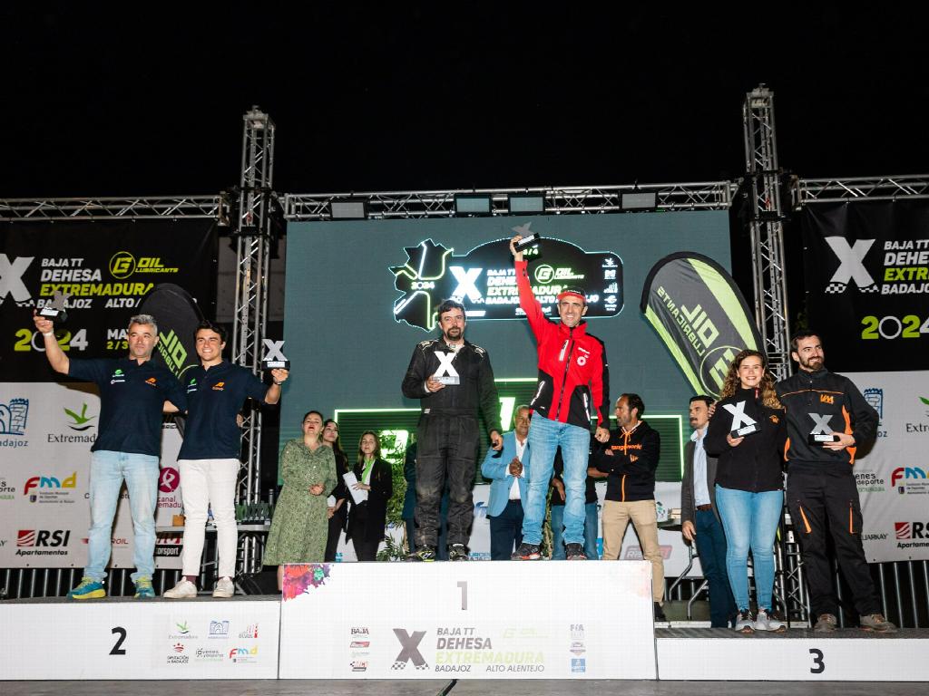 El embajador de Mobility City, Fidel Castillo, se alza con un doble podio en la Baja TT Dehesa Extremadura