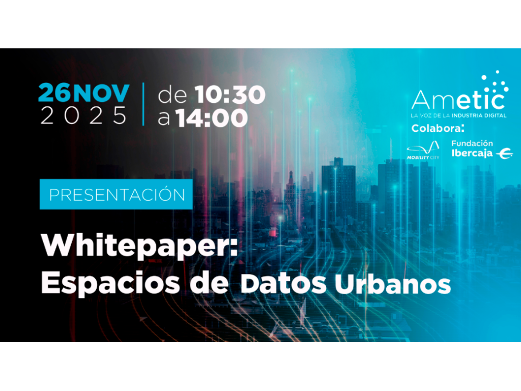 Fundación Ibercaja, Libelium y AMETIC definen los Espacios de Datos Urbanos en Zaragoza