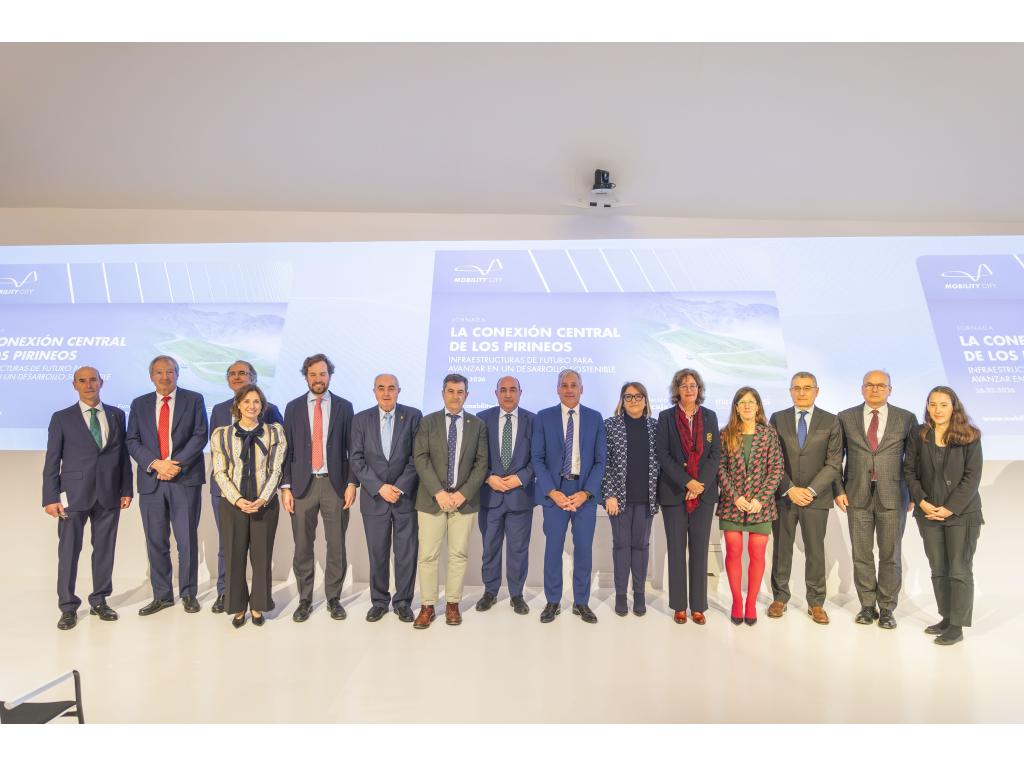 Mobility City celebra la jornada &ldquo;La conexi&oacute;n central de los Pirineos, infraestructuras de futuro para avanzar en un desarrollo sostenible&rdquo;