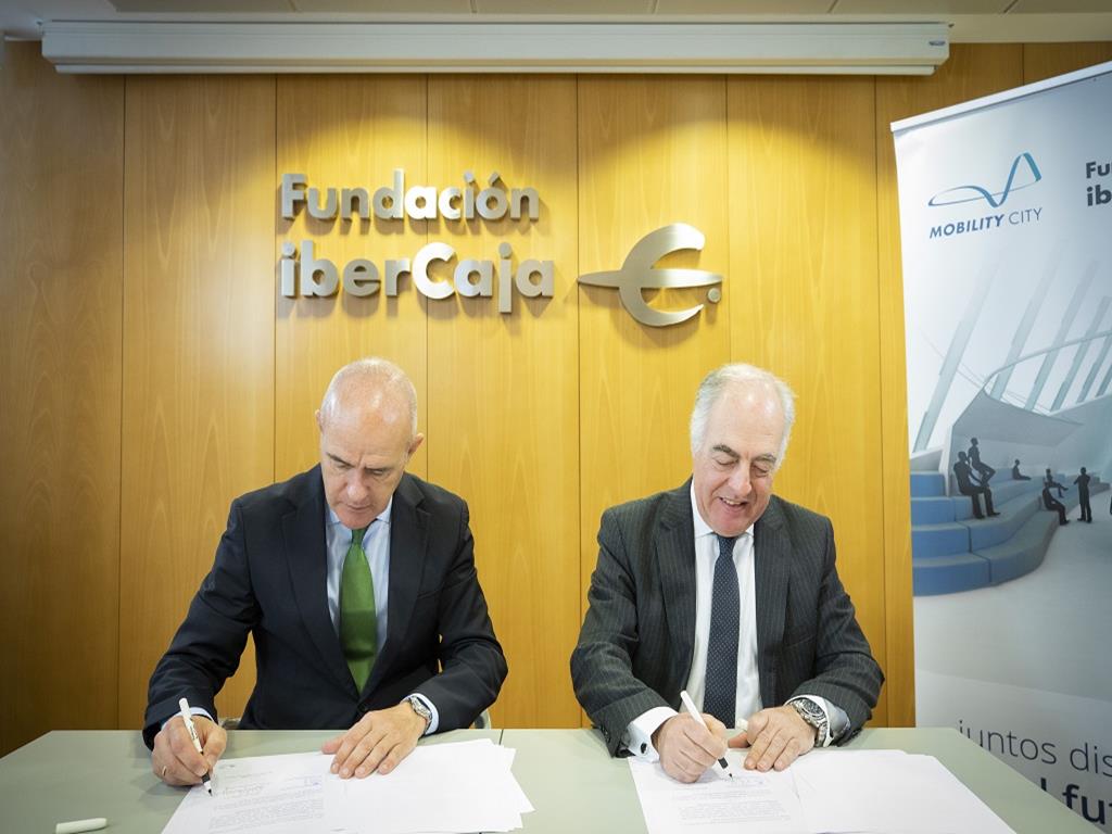 Iberdrola y la Fundación Ibercaja acuerdan colaborar en Mobility City