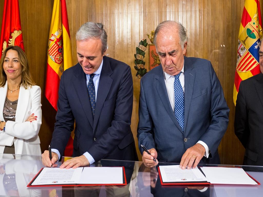 El Ayuntamiento y Fundación Ibercaja se unen para hacer de Zaragoza referente de la movilidad sostenible