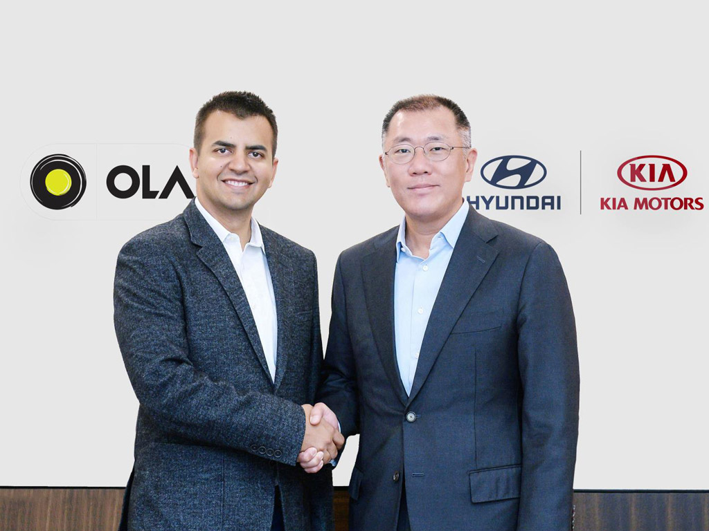Hyundai Motor Group invierte 300 millones de dólares en Ola, el mayor proveedor de servicios de movilidad 