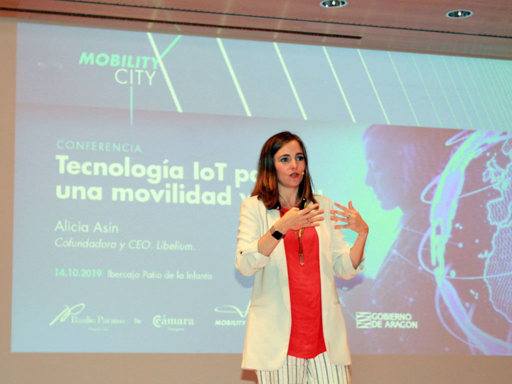Mobility City abordó con Alicia Asín el IoT “al que le pedimos datos en tiempo real para tomar mejores decisiones en el tráfico” 