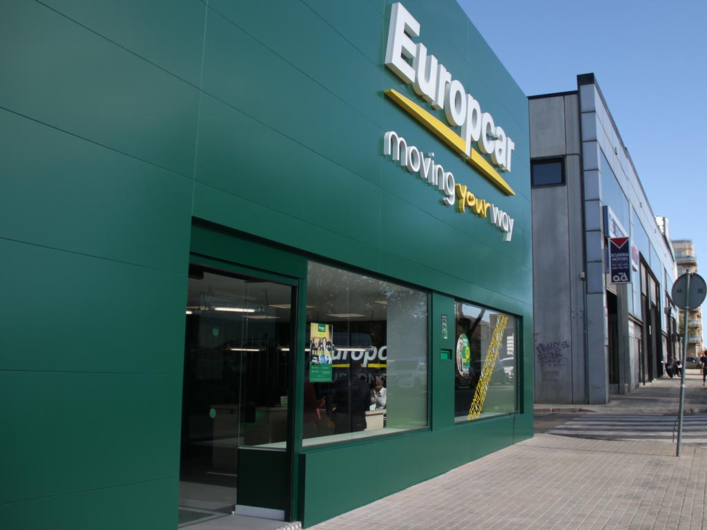 Nuevo espacio de Europcar en Barcelona para el alquiler flexible