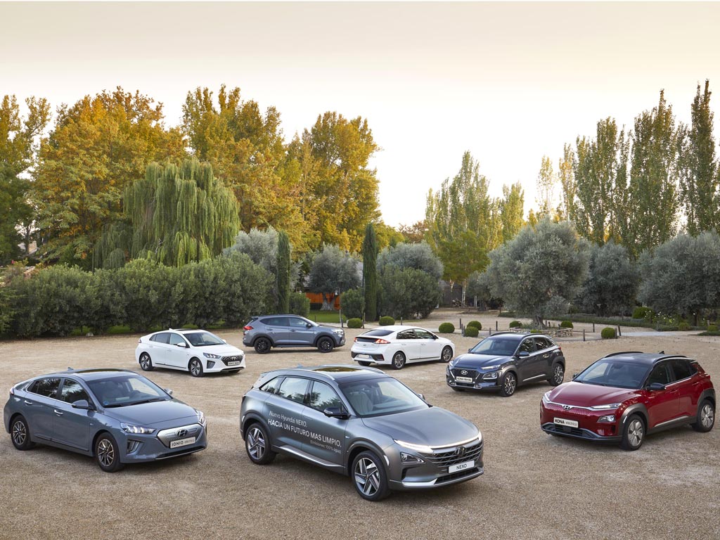 Hyundai cuenta actualmente con la gama sostenible más amplia y variada del mercado