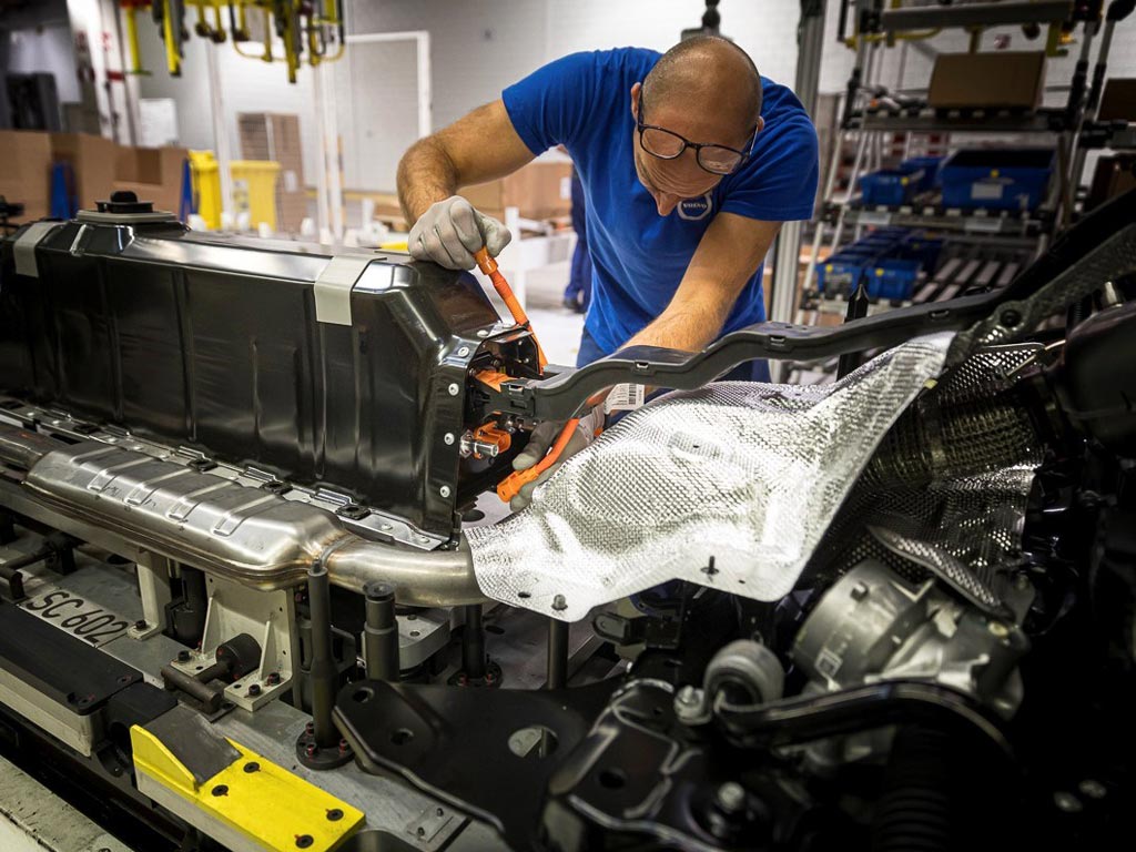 Volvo desvela su plan para el tratamiento de las baterías de sus próximos coches eléctricos