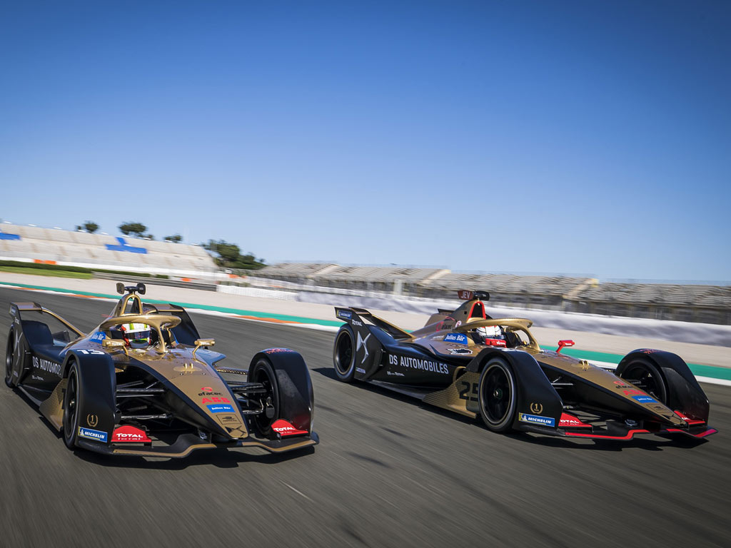 El equipo campeón DS Techeetah prepara la nueva temporada de Formula E en Valencia