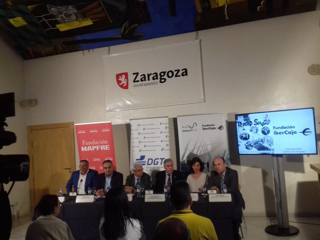 Fundación Ibercaja y Mobility City han apoyado el Road Show de la DGT