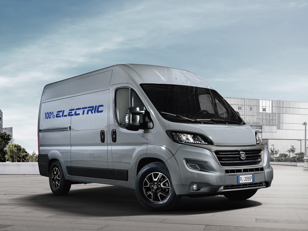 Fiat se suma a la movilidad eléctrica en el transporte de mercancías con la nueva Ducato