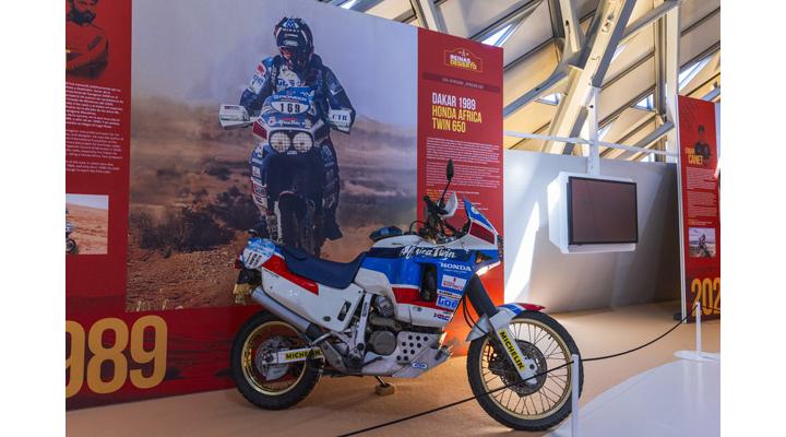 DAKAR 1989 HONDA AFRICA TWIN 650 - Carlos Miret