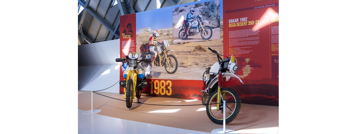 DAKAR 1982 OSSA Desert 350-2T Juan Porcar