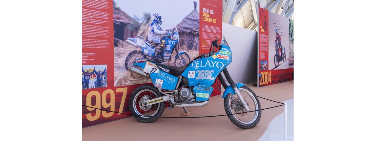 DAKAR 1997 CAGIVA Elephant 900 - &Oacute;scar Gallardo