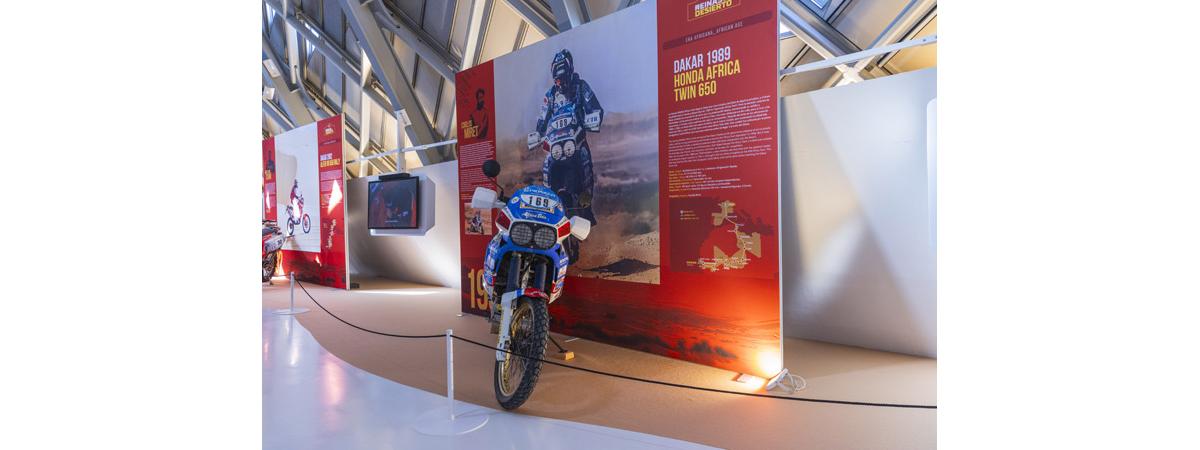 DAKAR 1989 HONDA AFRICA TWIN 650 - Carlos Miret